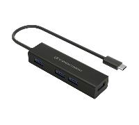 Conceptronic HUB 4 Puertos USB-C USB 3.0 - Adaptador