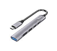 Equip 128962 - Hub USB 3.0/2.0 de 5 Puertos con USB-C 100 W USB PD