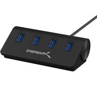 Hub USB-C 3 Puertos USB 3.2 Lector de Tarjetas SD Micro Adaptador (HB-U3CR)...