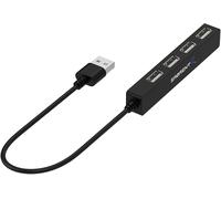Hub USB-C 3 Puertos USB 3.2 Lector de Tarjetas SD Micro Adaptador (HB-U3CR)...