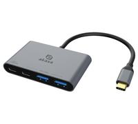 Hub Usb-C 4 En 1 Usb 3.2 Gen 2 10Gbps Usb-C A 2X Usb-A Y 2X Usb-C