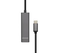 Hub USB C - 4x USB A Hembra (15cm) - AISENS