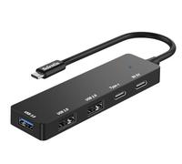 Hub USB C de 5 puertos, concentrador USB C a USB con USB 3.0, concentrador adaptador multipuerto USB C para MacBook Pro, compatible con iMac, iPad Pro, Chromebook, Dell XPS, iPhone 15, Galaxy S23, HP