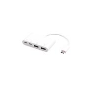 Hub USB-C - ESTUFF - ES625002 - 4 puertos - 2 USB-C - 2 USB3.0 - 5 Gbps