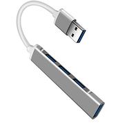 Hub USB C HUB 3.0 Tipo C 3.1 Adaptador multidivisor de 4 puertos OTG para PC, accesorios de computadora, concentradores USB