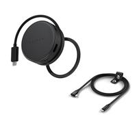 Hub USB C Magnetico 7 en 1 y Cable USB C 240W Angulo Recto