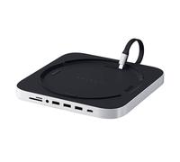 Hub USB-C multipuerto 6 en 1 con función de soporte de aluminio para Mac Mini