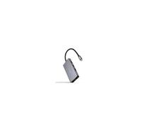 Hub USB-C - Nanofil - 16.10.1009 - 4K Ultra HD - 100W - Aluminio Gris