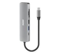 Hub USB-C Port Designs 900162 4 puertos HDMI 4K 60 Hz Plata