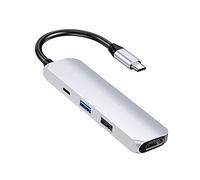 Hub USB C Tipo C Hub USB 3.0 Porta PD Adaptador de Alimentacao USB-C Divisor Hub