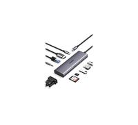 HUB USB-C - Ugreen - 10en1 - Carga rápida 100W - 4K HDMI - 10 puertos