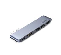 Hub USB C - UGREEN - 5 en 2 - 4K HDMI - Carga PD 100W - 3 Puertos USB 3.0