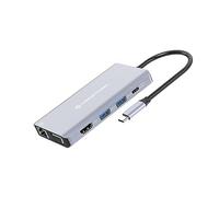 Conceptronic DONN20G Alámbrico USB 3.2 Gen 1 (3.1 Gen 1) Type-C Gris