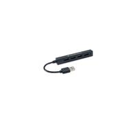 Hub USB - Conceptronic - HUBBIES05B - 4 Puertos - USB 2.0 - Cable integrado