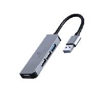 HUB USB DE 4 PUERTOS 1 X USB 3.1 + 3 X USB 2.0) UHB-U3P1U2P3-01