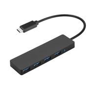 Hub USB de 4 puertos, hub extensor USB, divisor USB, concentradores USB, divisor de concentrador USB tipo C, transferencia de datos USB 3.0 de alta velocidad, adaptador multipuerto USB para accesorios