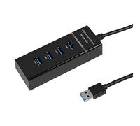 Hub USB de 4 Puertos, multipuerto USB3.0 HUB Charging Dock Station Adaptador de concentrador de Carga de 5 Gbps para teléfono/Tableta/PC/para
