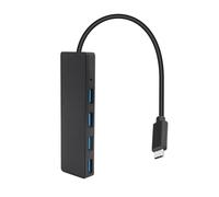 Hub USB de 4 puertos para computadora portátil,Adaptador de concentrador USB de 4 puertos - Divisor USB para computadora portátil | Divisor USB tipo C para ordenador portátil, expansor de puerto conce