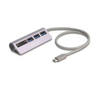 Hub USB DeLock 64292 USB-C a 3 puertos USB 3.0 y ranuras SD/MicroSD
