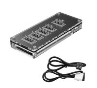 Hub USB divisor USB 2.0 de 9 pines a 4 9 pines HUBs adaptador elevadores placas base conectores de cabecera de 1 a 4 extensiones múltiples dispositivos