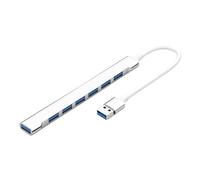 Hub USB - Docking Station 7 en 1 | Cable Largo Hub USB 3.0 | Dongle Hub Extender USB de 7 Puertos | Hub de Extensión USB Portátil | Adaptador Multipuerto Extensión USB para PC | Compatible con Puerto