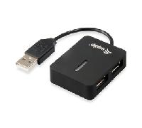 HUB USB EQUIP LIFE 4 PUERTOS MINI HUB TRAVEL