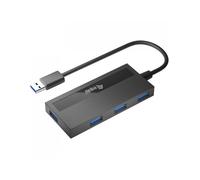 HUB USB EQUIP LIFE A 4 PUERTOS USB 3.2 INCLUYE ADAPTADOR USB-C 128956