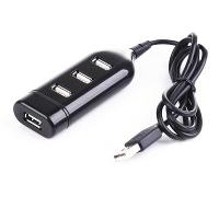 Gembird UHB-CT02 Nodo - Concentrador (USB 1.1, USB 2.0, Negro)