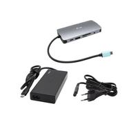 Hub USB - i-Tec - C31NANOVGA77W - Plata - USB 3.2 Gen 1 - Velocidad 10 Gbit/s