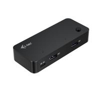 Hub USB KVM i-tec Universal 2x USB-C + 2x USB-A 3.0 5Gbps Switch Negro 1m