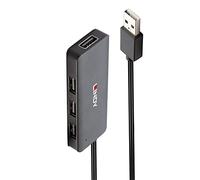 Lindy Hub USB 42986 – USB 2.0 480 Mbit/s – Negro