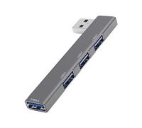 Hub USB para PC, Hub USB 3.0 | Distribuidor USB 4 Puertos, De Datos Rápidos, Hub USB 4 Puertos, Hub USB 3.0 Múltiple, Extensión USB para Ordenador Portátil, Teclado, Ratón