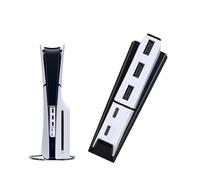 Hub USB para PS5 Slim, Extensor USB de 5 puertos para consola de disco y digital, adaptador de carga de alta velocidad para PS5 Slim Accesorios compatibles con PlayStation 5 Slim 3 USB + 2 Tipo C