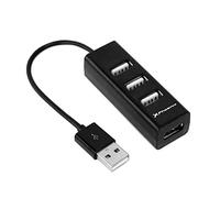 HUB USB Phoenix 4 Puertos USB - USB 2.0 - Negro