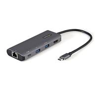 StarTech.com - Adaptador Multipuertos USB C - Mini Docking Station USB Tipo C con HDMI de 4K 30Hz - con PD de 100W - con Hub Lad