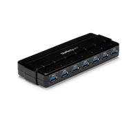 Startech Hub Usb 3.0 7 Puertos Con Alimentacion One Size Black