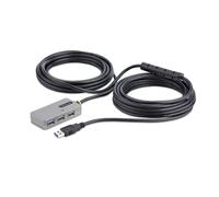 Hub USB StarTech U01043-USB-EXTENDER 4 Puertos USB 3.0, 10m, Alimentado Bus, CC 5V/4A