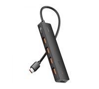 Hub usb tipo-c 3.2 vention ckcbb/ 4xusb/ 1xusb tipo-c pd