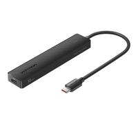Hub usb tipo-c 3.2 vention ckdbb/ 2xusb/ 2xusb tipo-c/ 1xusb tipo-c pd
