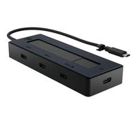 Hub HP 5 puertos 10000 Mbit/s USB-C 4K Ultra HD compacto y portátil