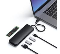 Hub USB Tipo-C - Satechi - ST-UCHSEK - Negro - Multipuerto - Espacio para SSD