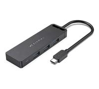 Hub USB Tipo-C Vention TGTBB/ 3xUSB/ 1xUSB Tipo-C/ 1x MicroUSB PD