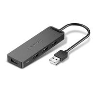 Hub USB Vention 4 puertos 480Mbps modelo CHMBD cable 50cm carga rápida
