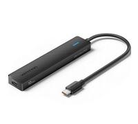Hub USB Vention 5 puertos 10Gbps CHYBB USB-C y USB-A alimentación externa compacto
