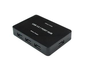 Hub Value 7 puertos 5 Gbps USB 3.2 Gen 1 modelo 14.99.5047 con adaptador AC