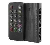 HUB VENTILADOR INTERNO MARS GAMING MFHUB MANDO A DISTANCIA SOPORTA 10 VENTILADORES PWM