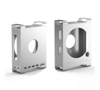 Hub y soporte, concentrador USB C con carcasa SSD M.2 para Mac Mini M4/M4 Pro, estación de acoplamiento tipo C, funda SSD USB 3.2 Gen2 SD3.0 TF3.0