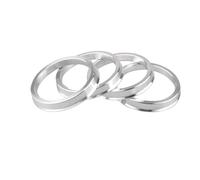 Hubcentric Forjado Ruedas Espaciador 4 Anillos Centrales Para Cubo Rueda (75,1 A 67, 65, A 63, 66,6 A 57, 75, A, 74, A 72,6)(74.1-72.6)