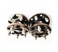 Hubcentric Forjado Ruedas Espaciador Para Mitsubishi Juego 4 Espaciadores Rueda Con Junta Ensanchada 15 Mm PCD 5x114.3, CB 67.1 Compatible 5 Tuercas(4PCS 15mm black)