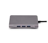 HUBEE Plus Mobile Station USB-C Pass Thru 100W Multi-Stream